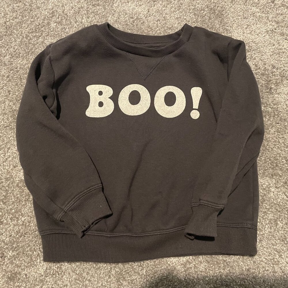Little Co Halloween Boo! Sweatshirt